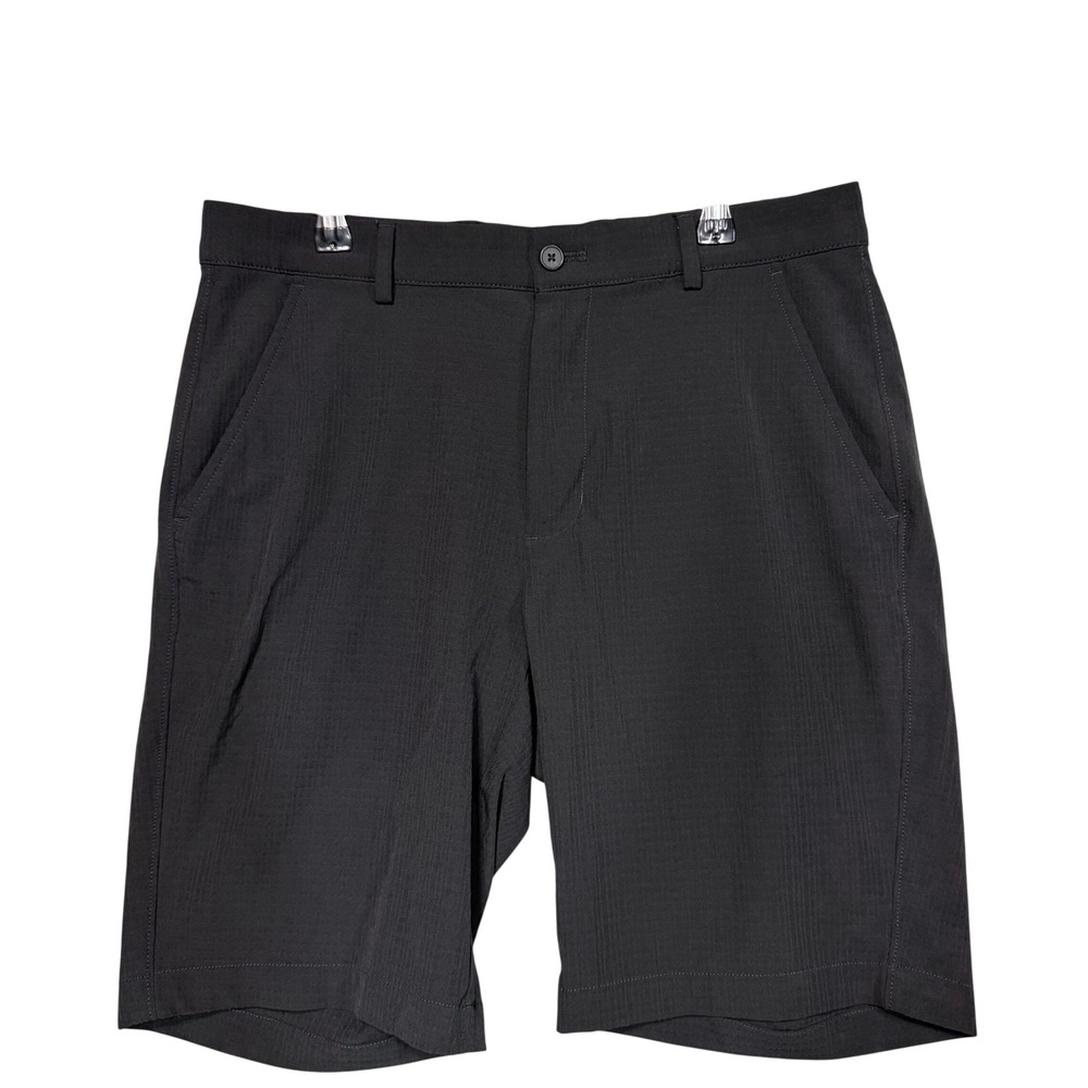Greg Norman Golf Shorts Mens 30 Black Stretch Performance TL113376